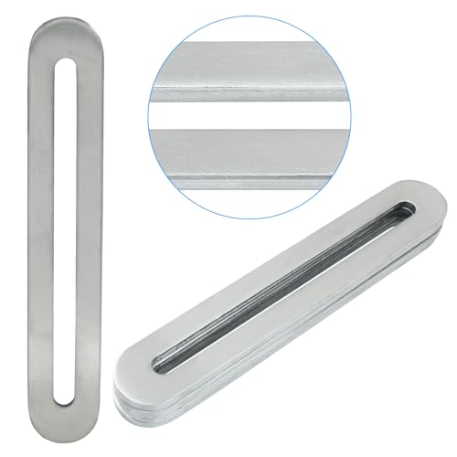Adjustable Flat Mending Plate 110mm/4.33 Inch 8 Pcs - size: 110mm/4.33 Inch,Silver