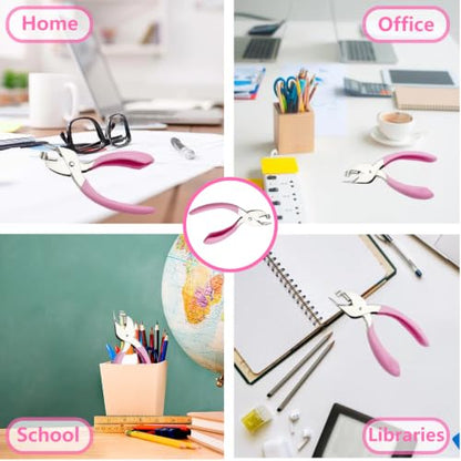 2PCS Staple Remover Staple Puller Remover for Home School Office,Quick and Comfort (Pink) - color: Pink