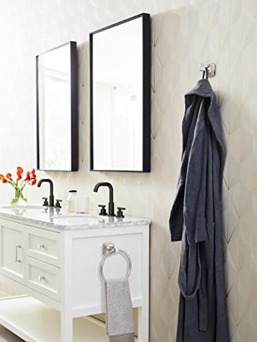 Amerock Stature 7-9/16" Chrome Towel Ring - color: Chrome, size: 7-9/16 Inch (192 mm) Width