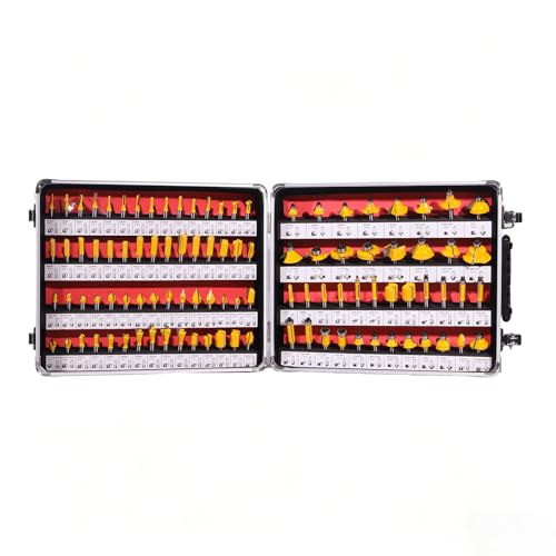 MNA 100 Piece Router Bits Set