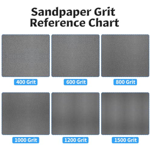 12 Pcs Detail Sander Sandpaper, 1200 Grit Triangular Sandpapers - size: 1,200 Grit