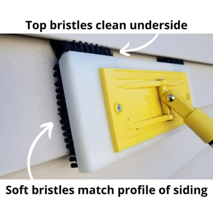 100% Eco-Friendly Vinyl Siding Brush, Nylon Bristle Cleaning Tool