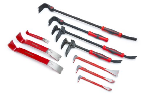 Crescent - MB10 Flat Pry Bar Red - style: 10" Molding Removal Bar