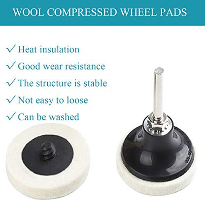 Lamsion 10 PCS 2" Strip Disc Rust Removal Wheel for Angle Grinder