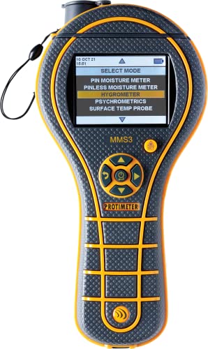 Protimeter BLD9800-C MMS3 Standard Kit Moisture Meter with Hard Case