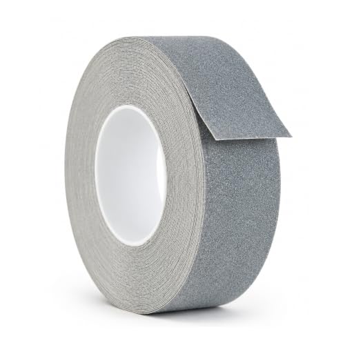 WOD Heavy Duty Anti Slip Tape Gray - 2 inch x 30 ft. Non Skid Treads Weather Proof Indoor/Outdoor Traction Tape for No Slip Stairs ASTC32 - color: Gray, size: 2 Inch (50mm)