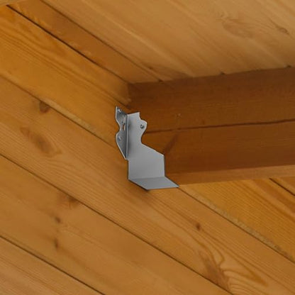 20 Pcs 2X4 Joist Hanger Tie Brackets 18 Gauge Galvanizing - size: 20 Pcs 2x4, style: Galvanized Joist Hanger