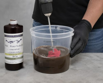 Cement Stain Concentrate - Mocha (32 Ounce) - color: Mocha, size: 32 ounce
