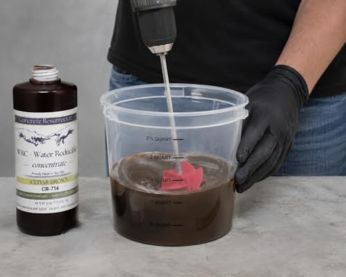 Cement Stain Concentrate - Mocha (32 Ounce) - color: Mocha, size: 32 ounce