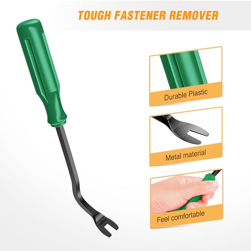 GOOACC 6PCS Auto Trim Removal Tool Kit Green - color: 6pcs Trim Removal Tool Green