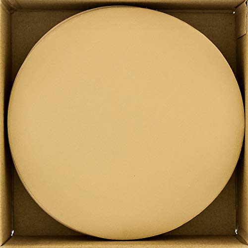 Dura-Gold Premium 6" Gold Sanding Discs, 500 Grit, Hook & Loop, Box of 50 - size: 500-Grit