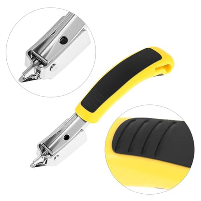 QWORK Heavy Duty Staple Remover Staple Puller Tool, 2 Pack Upholstery Staple Remover with Stainless Steel Tip for Furniture Carpet Cartons Wood Boxes Frames Floors