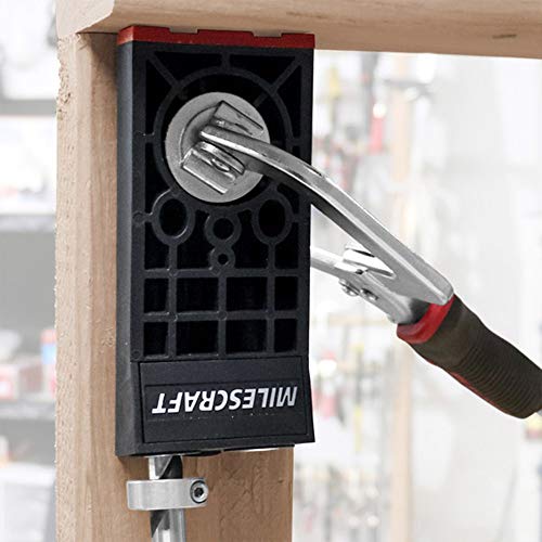 Milescraft 1326 Pocket Jig 300 - Twin/Double Heavy Duty Pocket Hole Jig Kit System. Complete Pocket Hole Kit for 2x4's with all accessories included.