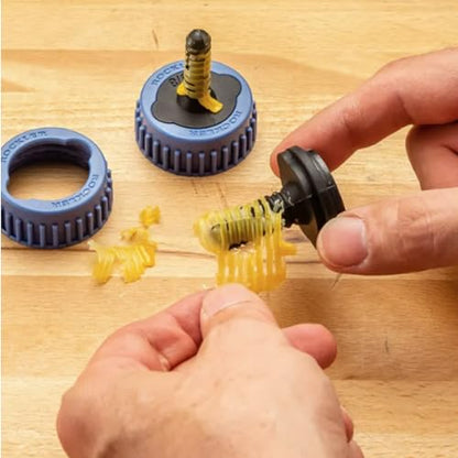 Glue Bottle Silicone Applicator Tips for Dowel Joints -Plastic Collar Glue Applicator Tips w/Caps & Cleaning Tools -Compatible Glue Tips for Glue Bottles -Easy Cleanup Glue Bottle Applicator Tips