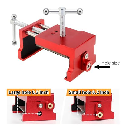 4 Pcs Cabinet Clamps, Cabinetry Clamps Cabinet Face Frame Clamps Cabinet Installation Clamps Cabinet Tools with 4 Felt Pads, Handy Woodworking Punching, Cabinets, Drawer Installation