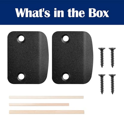 Blank Door Strike Plate Standard Size, Strike Opening Cover Plates