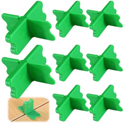 8 Pcs Deck Spacer Tool, 4 Thicknesses Deck Spacers - 1/16",1/8",3/16",1/4" - color: A-8PCS-Green