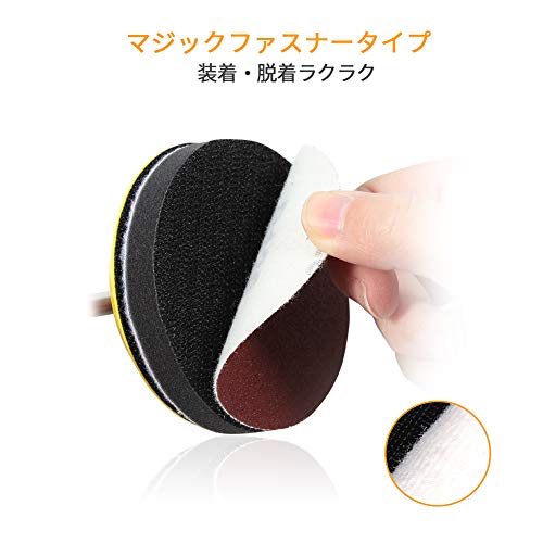 SPEEDWOX 100PCS 3" 120 Grit Sanding Discs, Hook and Loop No Hole Sandpaper - style: 120-Grit