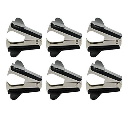 ZZTX 6 Pack Staple Remover Black