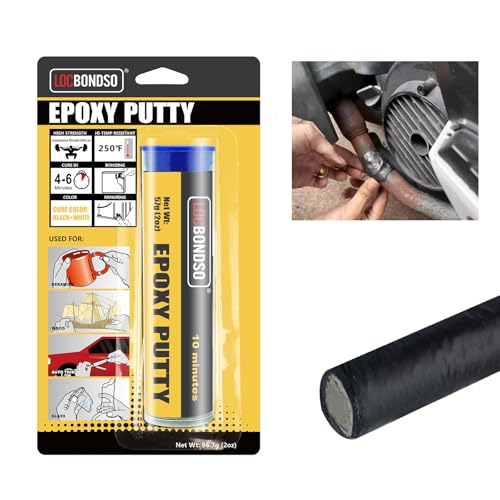 LOCBONDSO Epoxy Putty, Strong Bond Epoxy Putty Stick, Grey(2 oz.)