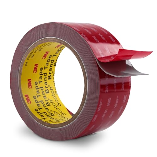 3M Double Sided Tape Heavy Duty 2" x 15.4Ft Grey - color: Grey, size: 2" x 15.4Ft