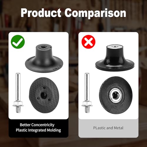HOMO FABER 50Pcs Die Grinder Sanding Discs, 2 Inch Flap Discs Roll Lock - size: 2 Inch