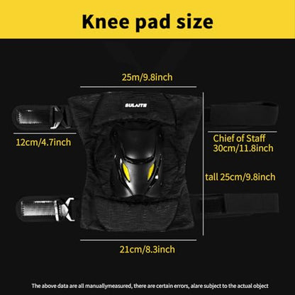 Gute Heavy Duty Knee Pads 1 Pair Adjustable for Construction Gardening