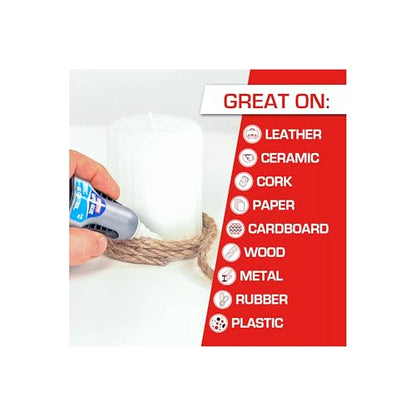 Loctite Super Glue Gel Control, Clear, 0.14 fl oz Bottle, Pack of 3 - size: 3 Pack