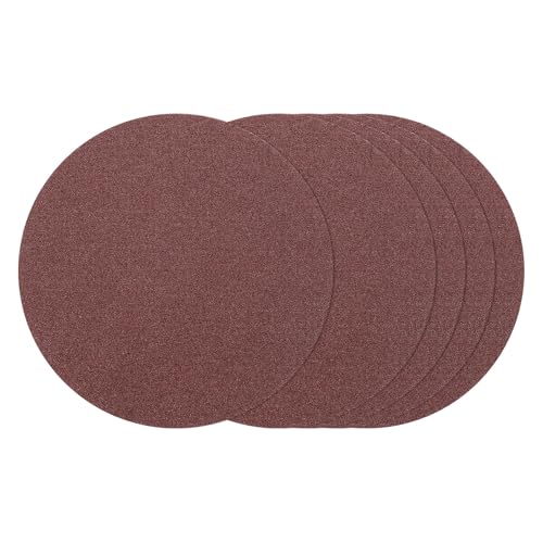 10Pcs Sanding Discs 6Inch 60Grit Hook and Loop Sandpapers Red - size: 6 Inch(60 Grit)