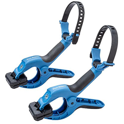 Rockler 2-1/2" Clamping Hose Holders (2-Pack) - Versatile Mounting Clamps