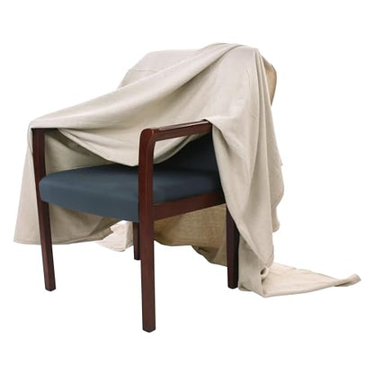 EZ Drop Painter's Large Canvas Fabric Drop Cloth for Painting (9 ft. x 12 ft.) - size: 9 ft. x 12 ft.