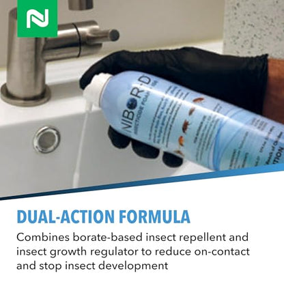 Nisus Nibor-D Insecticide Foam with IGR, 1 Pack, 21 oz Can - size: 1 Pack