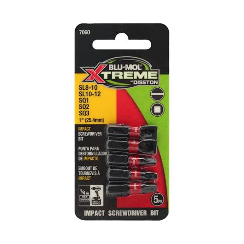 BluMol Extreme 5pc Impact Bit Set - style: 5pc Impact Bit Set