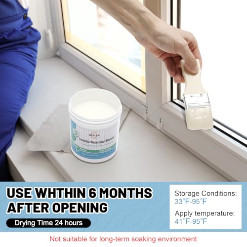 Invisible Waterproof Coating 35oz – Polyurethane for Roofs & Walls