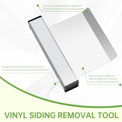 Vinyl Fence Panel Removal Tool for Vinyl Fence Rail at 5-1/2" Above