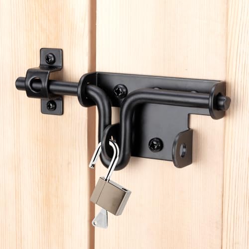 Slide Bolt Gate Latch, 4 Pack Heavy Duty Slide Latches - size: 4 Pack