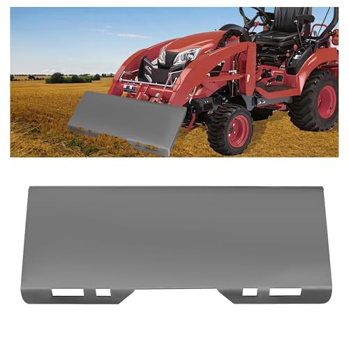 ECOTRIC 5/16" Skid Steer Attachment Plate Compatible with Bobcat & Kubota - size: 1 piece 5/16" thick