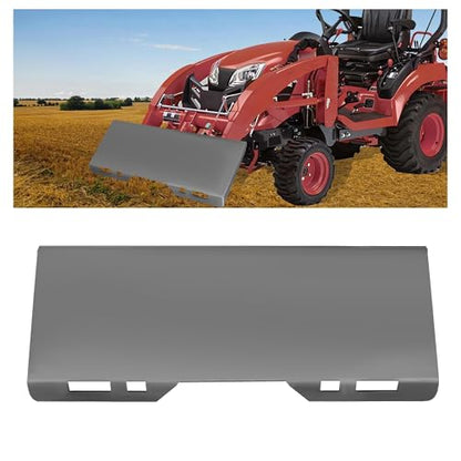 ECOTRIC 5/16" Skid Steer Attachment Plate Compatible with Bobcat & Kubota - size: 1 piece 5/16" thick