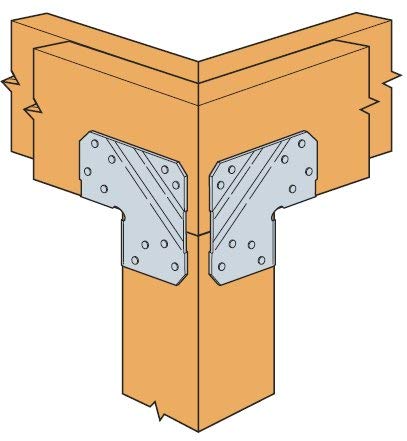 Simpson Strong-Tie LCE4SS LCE Stainless-Steel End Post Cap for 4X