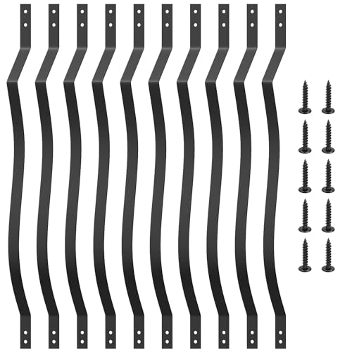 Akenow Deck Balusters, 36"x1", 51 Pack Metal Deck Spindles with Screws - size: 36 Inch