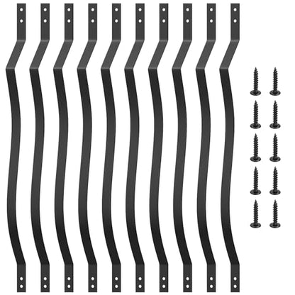 Akenow Deck Balusters, 36"x1", 51 Pack Metal Deck Spindles with Screws - size: 36 Inch
