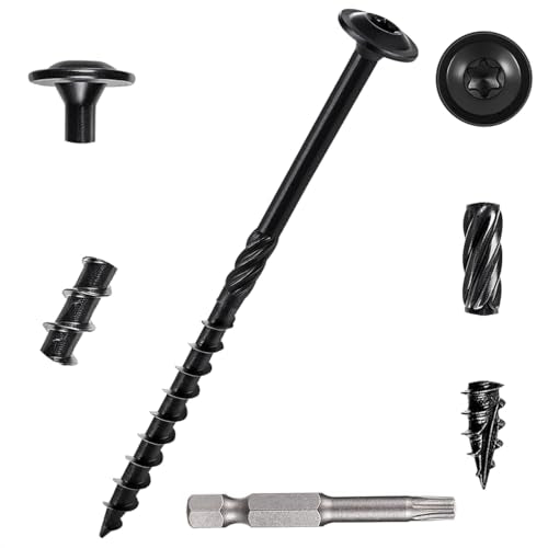 50 PCS #14 x 4” Lag Screws Heavy Duty Construction Screw - size: #14x4"