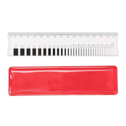 Crack Width Gauge, Concrete Crack Gauge Width Ruler 0.1 7.0 mm