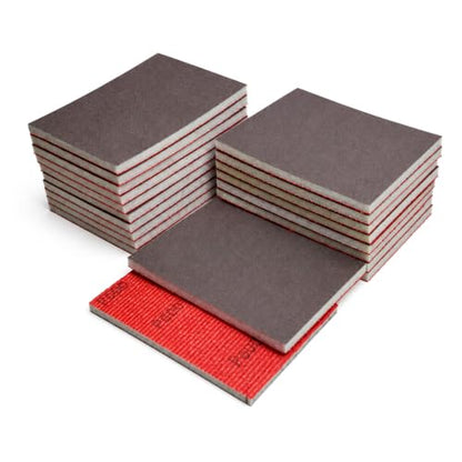 20 PCS Hand Sanding Sponge 400-3000 Grit Sandpaper Assortment, Washable & Reusable Sanding Blocks for Wood, Metal, Drywall, Glazing, Wet Dry Sandpaper for Smooth Finishing (Sanding Sponge)
