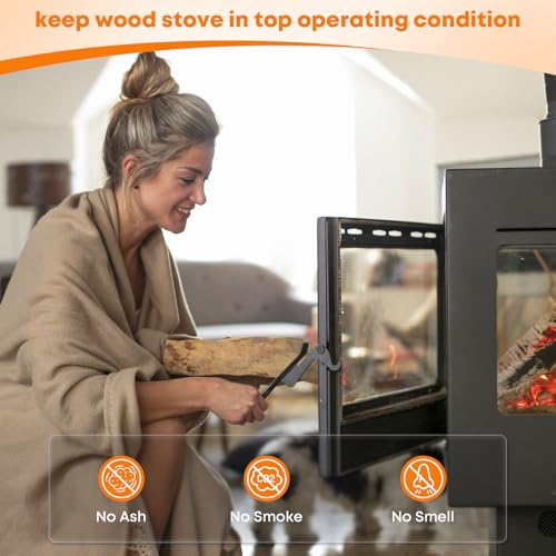 Stanbroil 5/8" x 84" Wood Stove Gasket Kit with High-Temperature Adhesive - size: 5/8" x 84" Rope