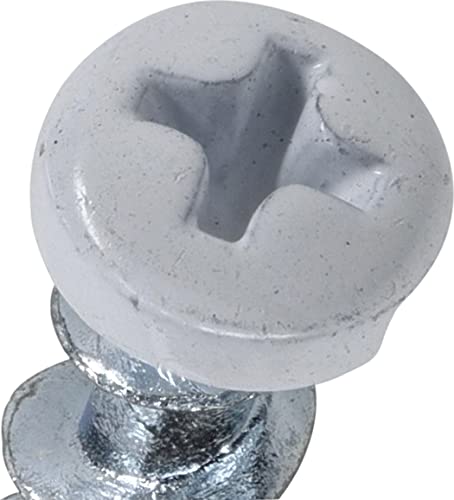 Hillman Borefast Drywall Anchors, 1-1/2in Pan Head, 75 Pack, White - color: White