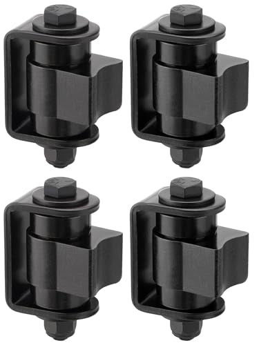 SPARKWHIZ Heavy Duty Weld-on Gate Hinges, 4 Pack