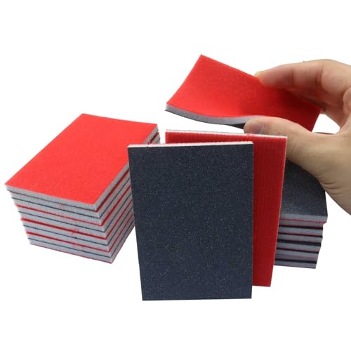 20Pcs 180 Grit Sanding Sponge Set - style: 180 Grit-20 Pcs