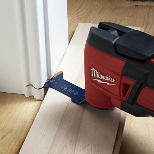 Norske Tools NOTP208 1-3/4 inch Wood & Metal Flush Cut Titanium Oscillating Multi Tool Accessory Blade - style: Titanium 1-3/4”
