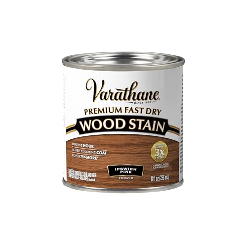Varathane Premium Fast Dry Ipswich Pine Wood Stain - color: Ipswich Pine, size: 0.25 Quart (Pack of 1)